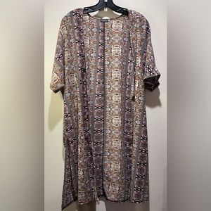 EARTHBOUND Women’s Size Small Kimono Multi Color NWOT Short Sleeves